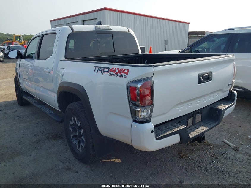 Vin: 3tmcz5an6pm591792, lot: 46309509, toyota tacoma trd off road 20233