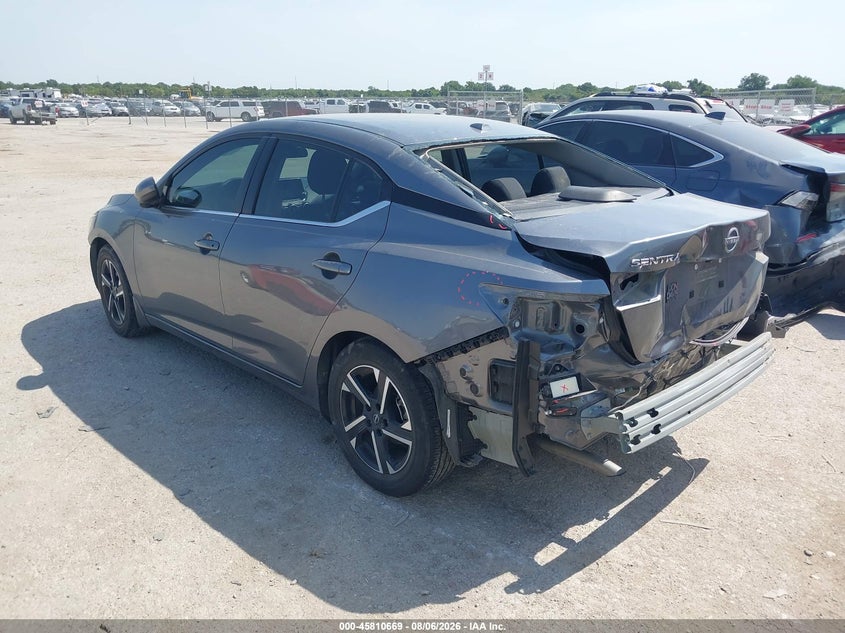 Vin: 3n1ab8cv7sy263148, lot: 46309515, nissan sentra sv 20253