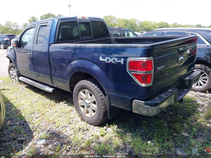 Vin: 1ftfx1ef2efa68409, lot: 46309517, ford f-150 xlt 20143