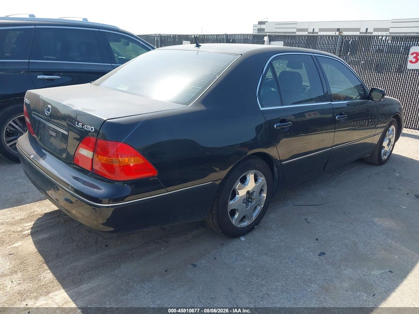 2003 LEXUS LS 430 auction photo 4