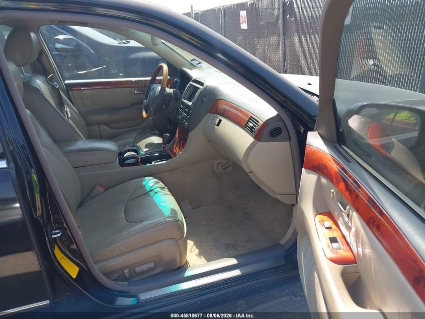 2003 LEXUS LS 430 auction photo 5