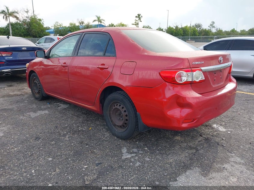 Vin: jtdbu4ee3bj093232, lot: 46309528, toyota corolla le 20113