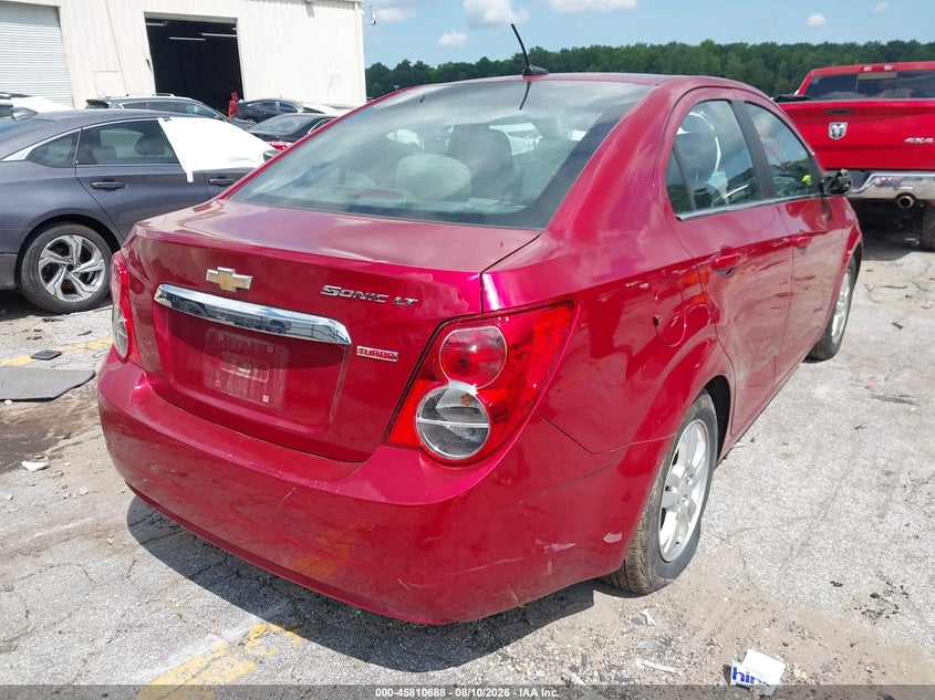 2013 CHEVROLET SONIC auction photo 4