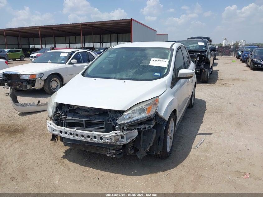 Vin: 1fadp5au2hl107255, lot: 46309554, ford c-max hybrid se 20172