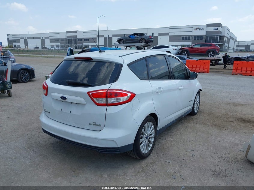 Vin: 1fadp5au2hl107255, lot: 46309554, ford c-max hybrid se 20174