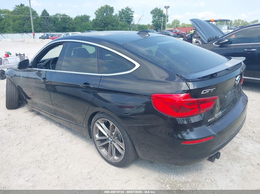 Vin: wba8z9c55jg827874, lot: 46309570, bmw 330i gran turismo xdrive 20183