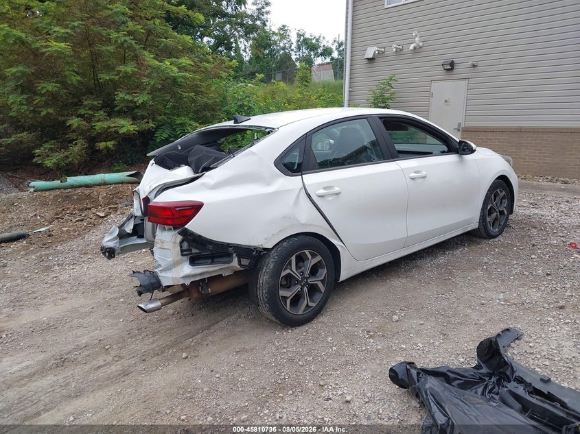 Vin: 3kpf24ad6le209428, lot: 46309582, kia forte lxs 20204