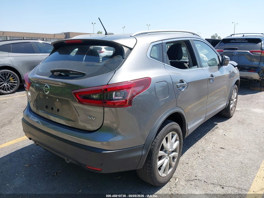 Vin: jn1bj1cv7lw257874, lot: 46309585, nissan rogue sport sv fwd xtronic cvt 20204