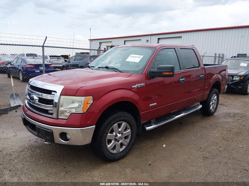 Vin: 1ftfw1et2dke03473, lot: 46309604, ford f-150 xlt 20132