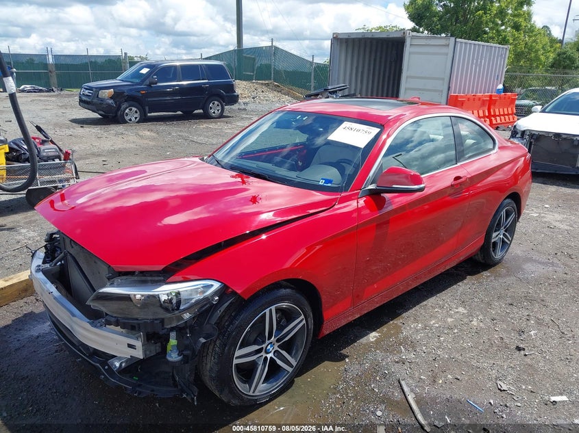 Vin: wba2f9c36hv984168, lot: 46309605, bmw 230i 20172