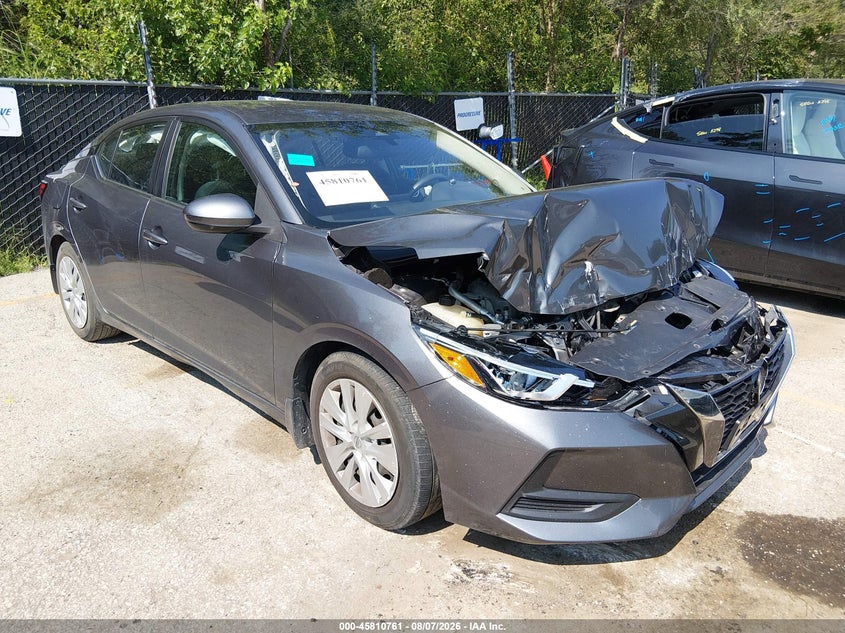Vin: 3n1ab8bv2my228778, lot: 46309607, nissan sentra s xtronic cvt 2021 img_1