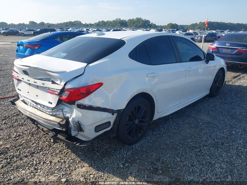 Vin: 4t1daack8su034955, lot: 46309613, toyota camry se 20254