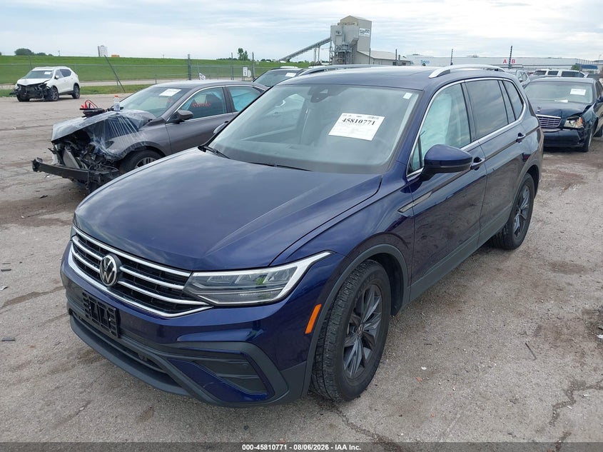 Vin: 3vv2b7ax5nm007958, lot: 46309617, volkswagen tiguan 2.0t se 20222