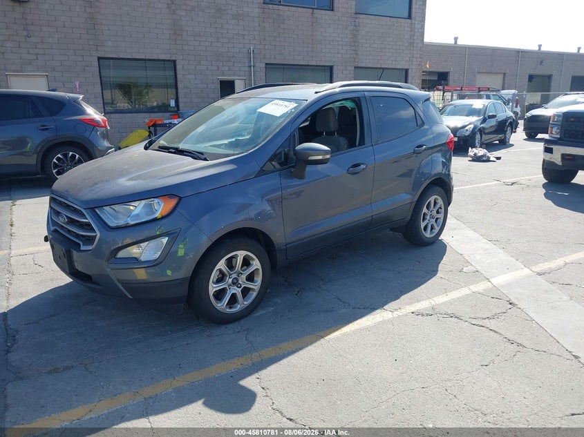 Vin: maj3p1te6jc208315, lot: 46309627, ford ecosport se 20182