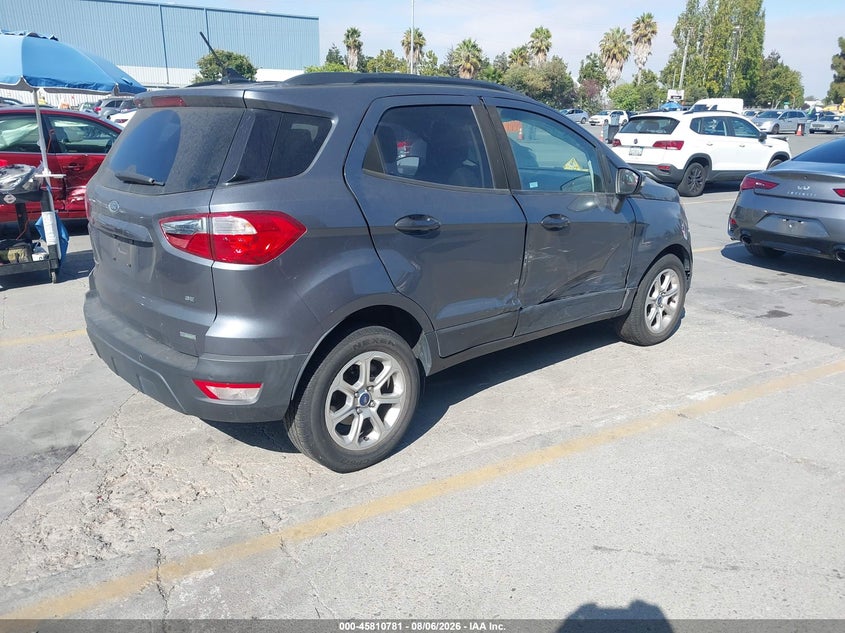 Vin: maj3p1te6jc208315, lot: 46309627, ford ecosport se 20184