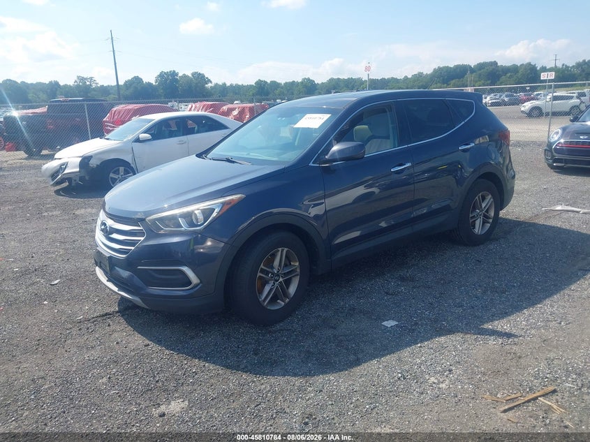 HYUNDAI SANTA FE SPORT 2018 VIN 5NMZTDLB6JH106814