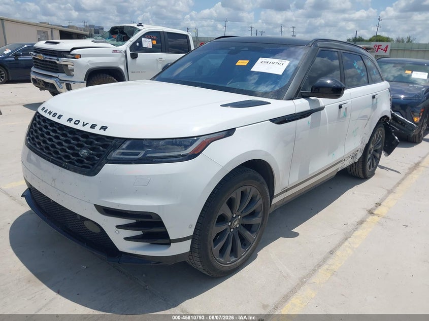 Vin: salyt2exxma314162, lot: 46309639, land rover range rover velar p250 r-dynamic s 20212
