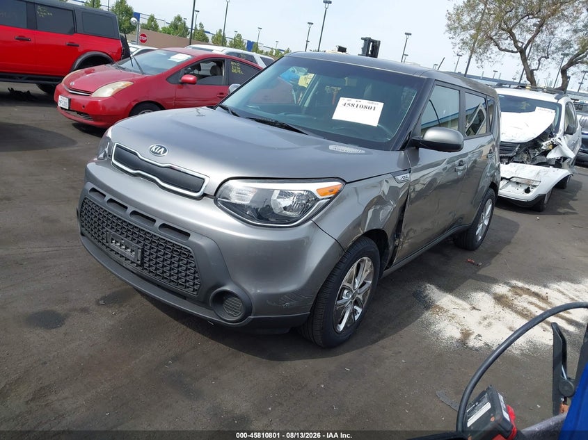 2016 Kia Soul, Left Side, IAAI, VIN KNDJN2A27G7374852 — photo 2