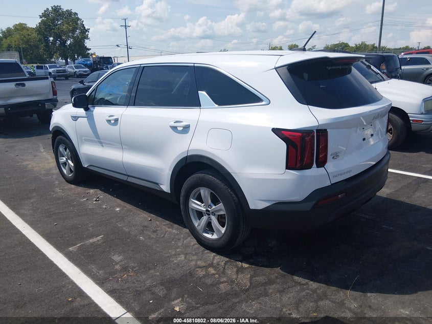 Vin: 5xyrg4lc0pg185204, lot: 46309648, kia sorento lx 20233