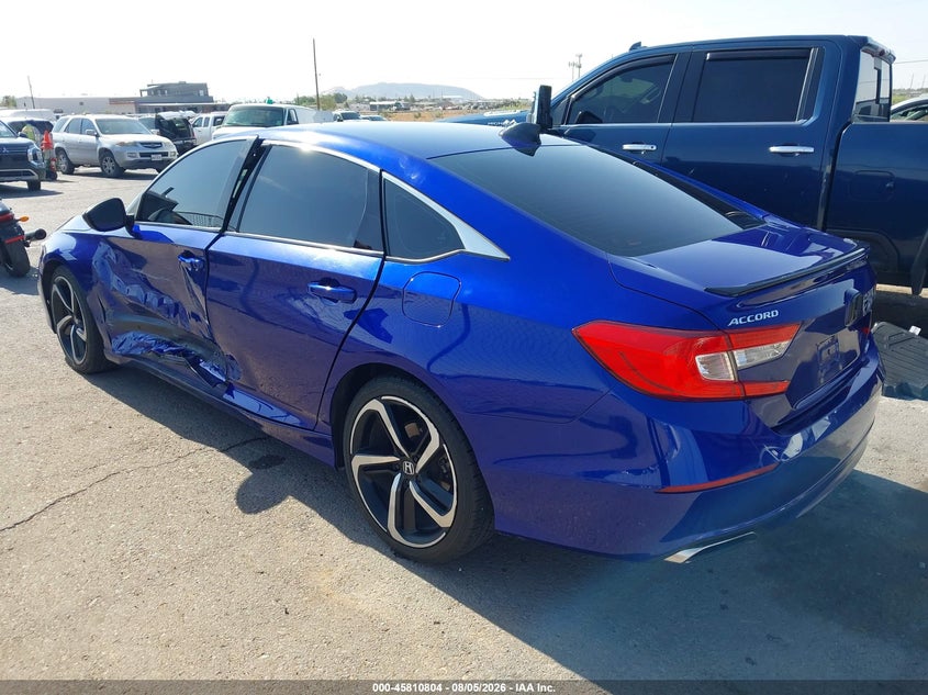 Vin: 1hgcv1f35ma024107, lot: 46309650, honda accord sport 20213