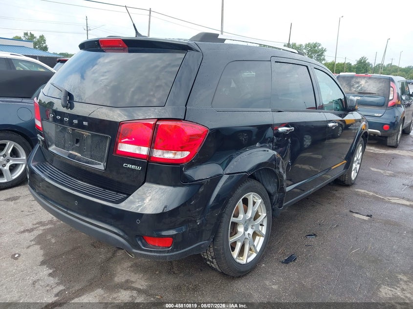 Vin: 3c4pdddg7dt541556, lot: 46309665, dodge journey crew 20134