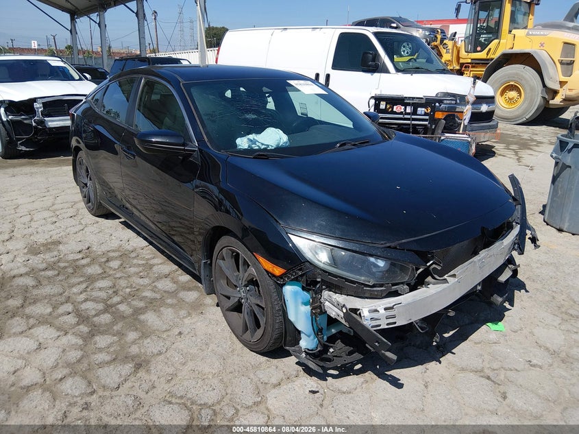 Vin: 19xfc2f8xle211759, lot: 46309710, honda civic sport 2020 img_1