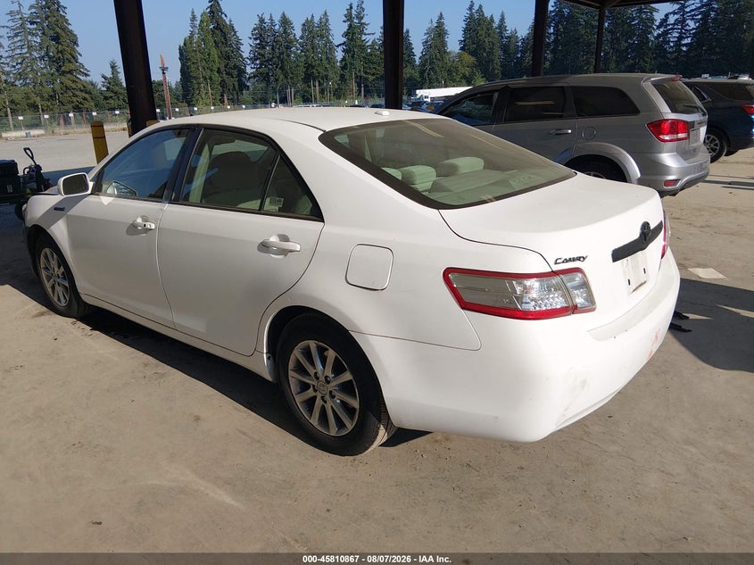 Vin: 4t1bb3ekxau123695, lot: 46309714, toyota camry hybrid 20103