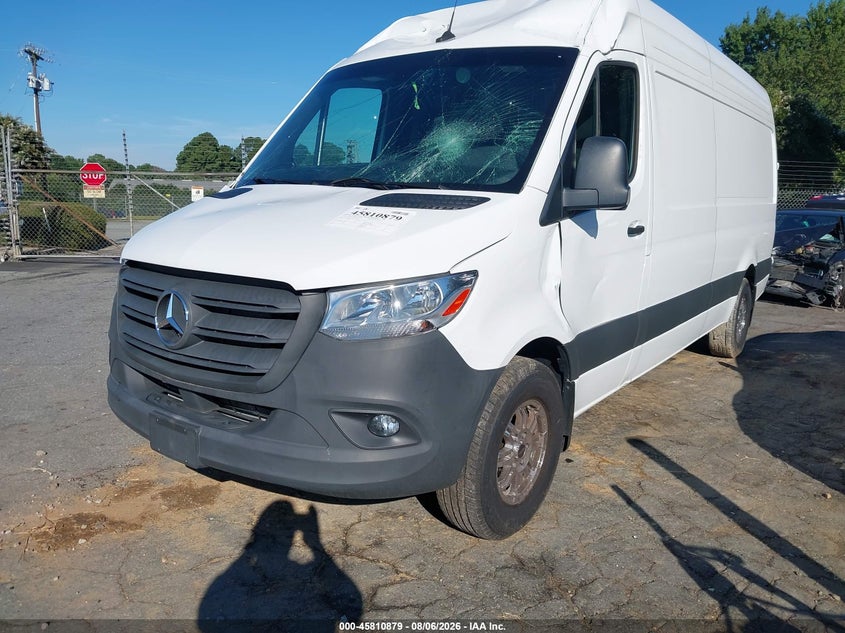 Vin: w1y4nchy0rt180778, lot: 46309725, mercedes-benz sprinter 2500 high roof 4-cyl diesel ho 20242