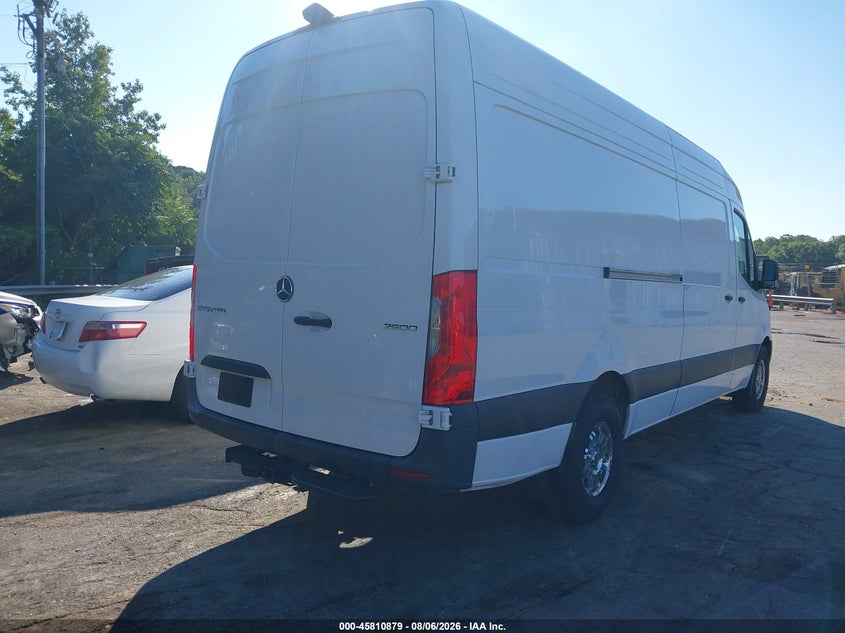 Vin: w1y4nchy0rt180778, lot: 46309725, mercedes-benz sprinter 2500 high roof 4-cyl diesel ho 20244