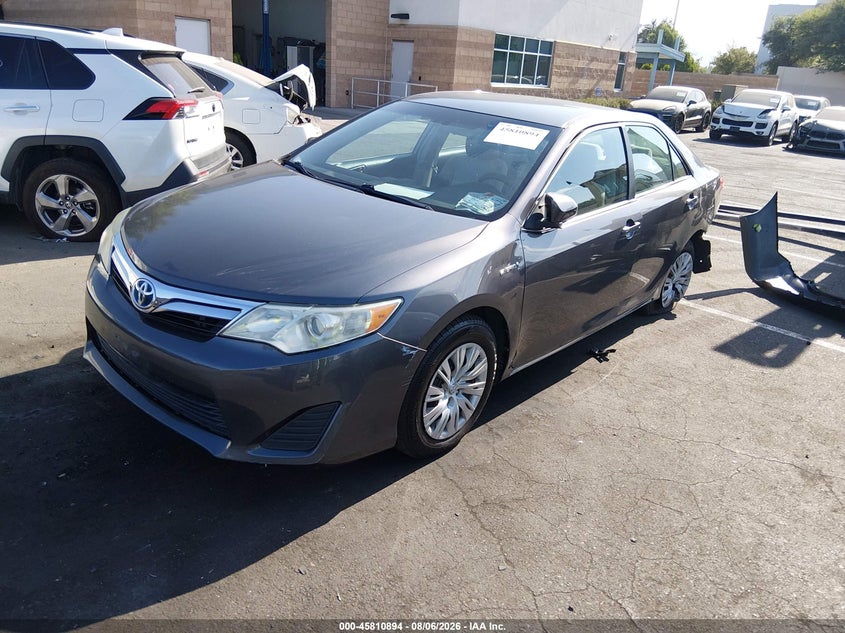 Vin: 4t1bd1fk5du081289, lot: 46309740, toyota camry hybrid le 20132