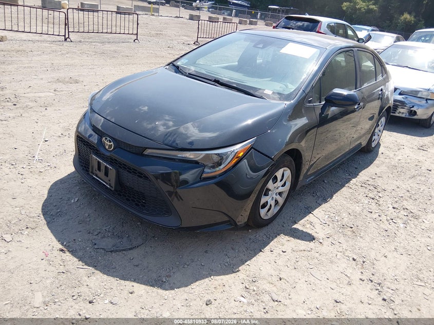 Vin: 5yfepmae9np345222, lot: 46309779, toyota corolla le 20222