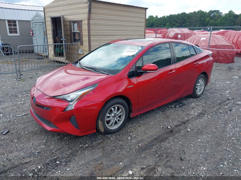 Vin: jtdkarfu4g3519940, lot: 46309791, toyota prius four 20162