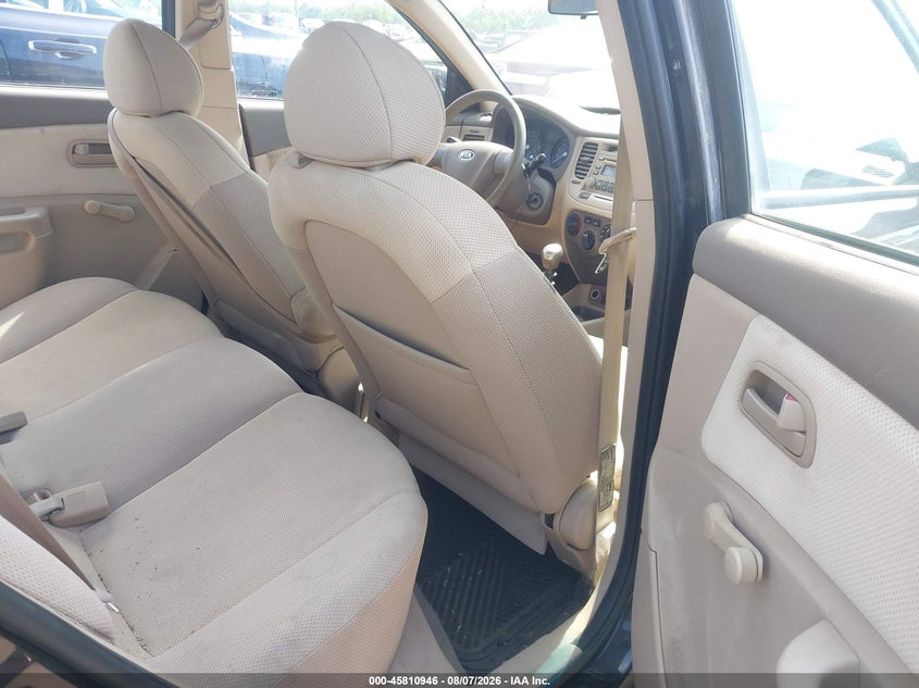 KIA RIO 2007 VIN KNADE123476188011
