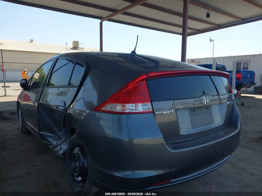 Vin: jhmze2h59bs005014, lot: 46309804, honda insight lx 20113