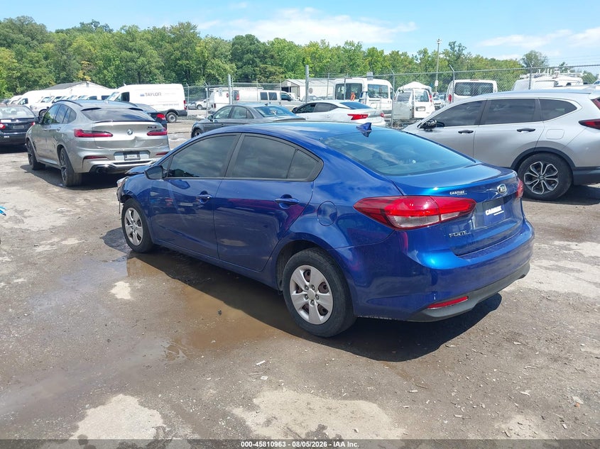 Vin: 3kpfk4a76je185283, lot: 46309810, kia forte lx 20183