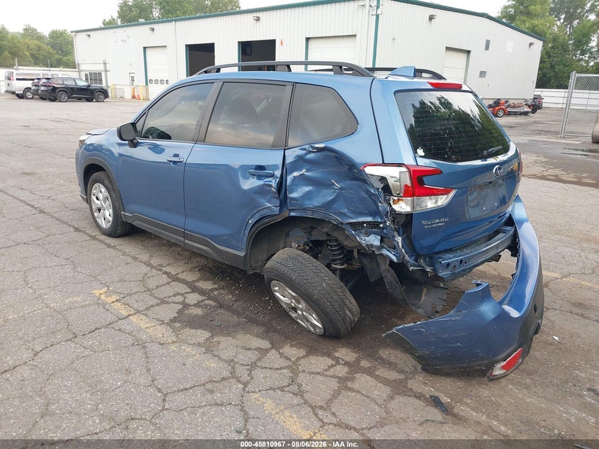 Vin: jf2skacc6nh481347, lot: 46309813, subaru forester 20223