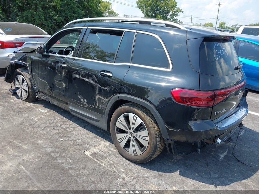 Vin: w1n9m0kb8rn096303, lot: 46309835, mercedes-benz eqb 300 suv 4matic 20243