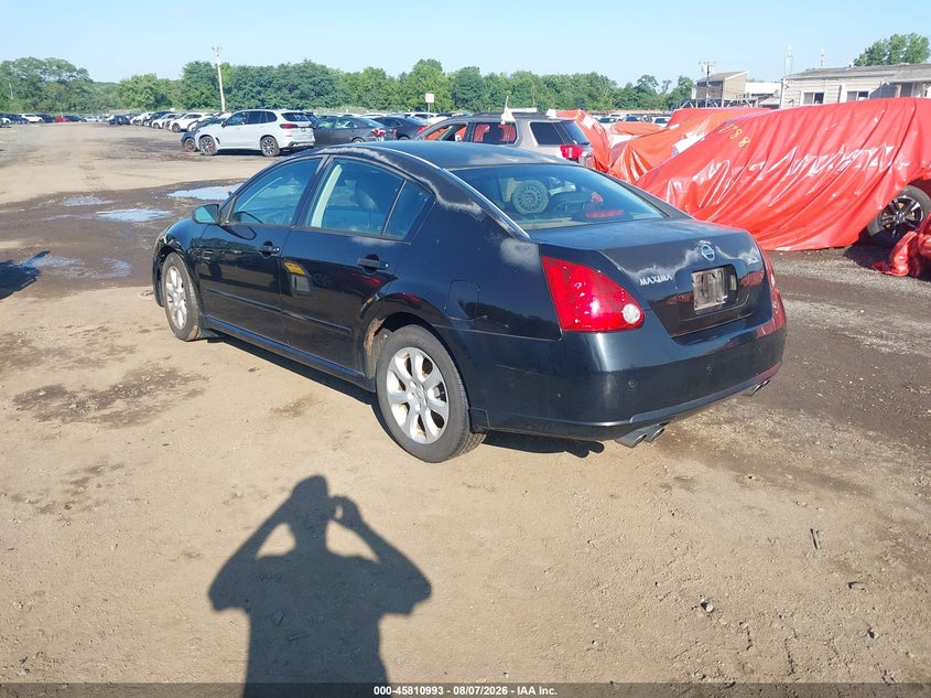2007 NISSAN MAXIMA auction photo 3