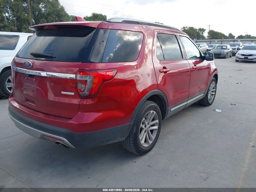 Vin: 1fm5k7dh8ggc40452, lot: 46309845, ford explorer xlt 20164