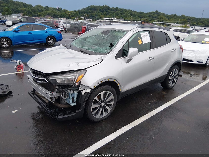 Vin: kl4cjasb6mb305232, lot: 46309846, buick encore fwd preferred 20212