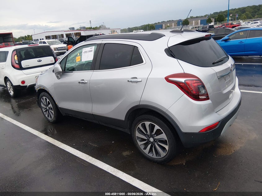 Vin: kl4cjasb6mb305232, lot: 46309846, buick encore fwd preferred 20213