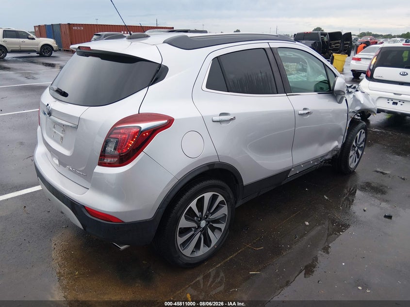 Vin: kl4cjasb6mb305232, lot: 46309846, buick encore fwd preferred 20214