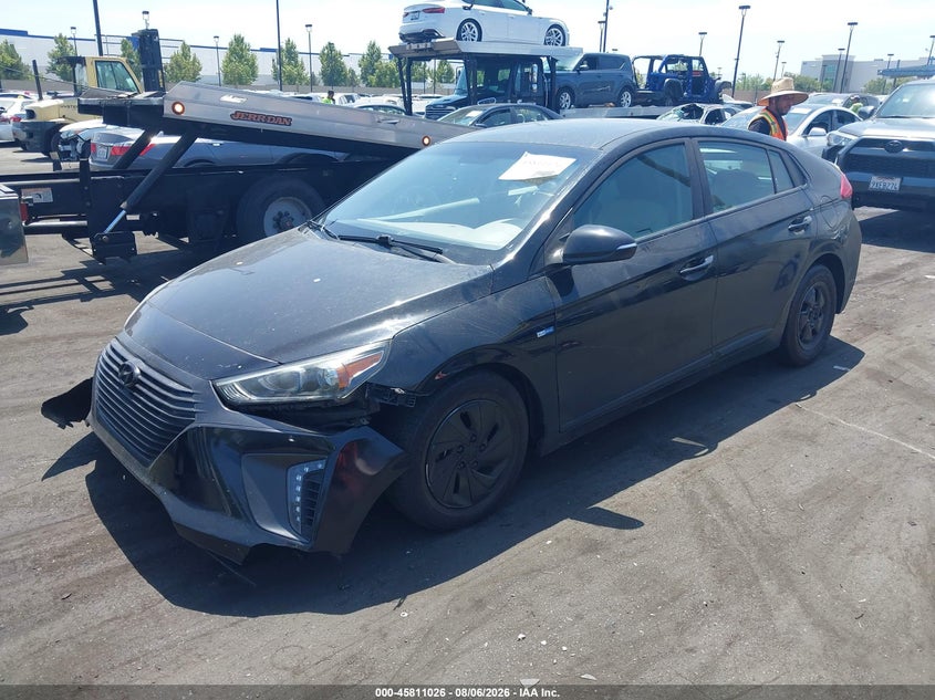 Vin: kmhc75lc1ju100108, lot: 46309872, hyundai ioniq hybrid sel 20182