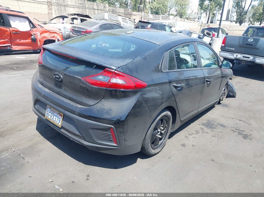 Vin: kmhc75lc1ju100108, lot: 46309872, hyundai ioniq hybrid sel 20184