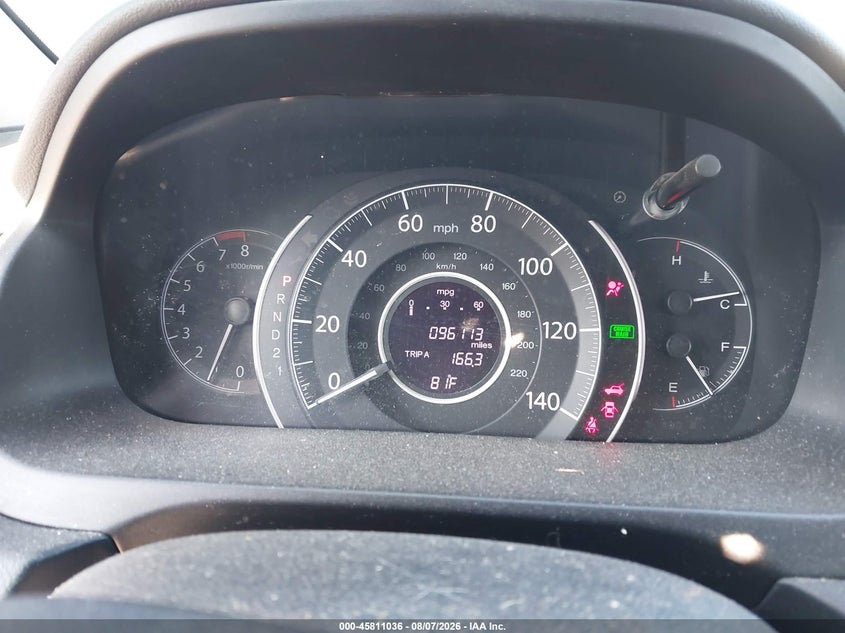 2014 HONDA CR-V auction photo 7