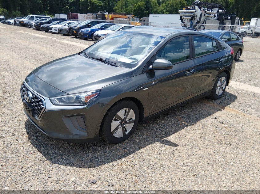 Vin: kmhc65lc4lu218661, lot: 46309885, hyundai ioniq hybrid blue 20202