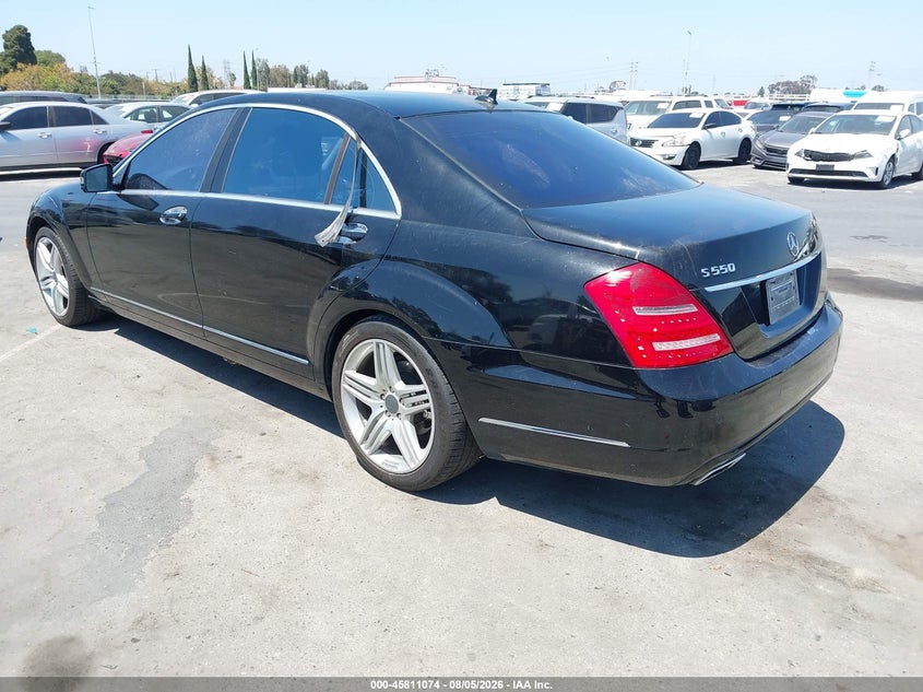 Vin: wddng7bb0ba419364, lot: 46309920, mercedes-benz s 550 20113