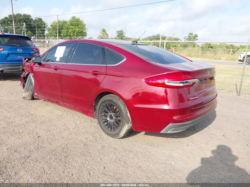 Vin: 3fa6p0g7xkr250458, lot: 46309922, ford fusion s 20193