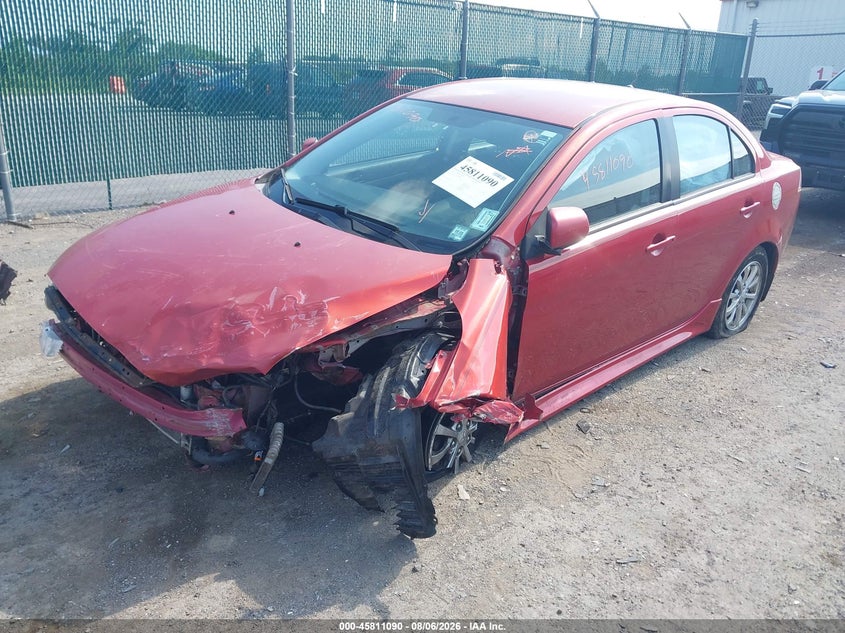 Vin: ja32v2fw1cu009822, lot: 46309936, mitsubishi lancer se 20122