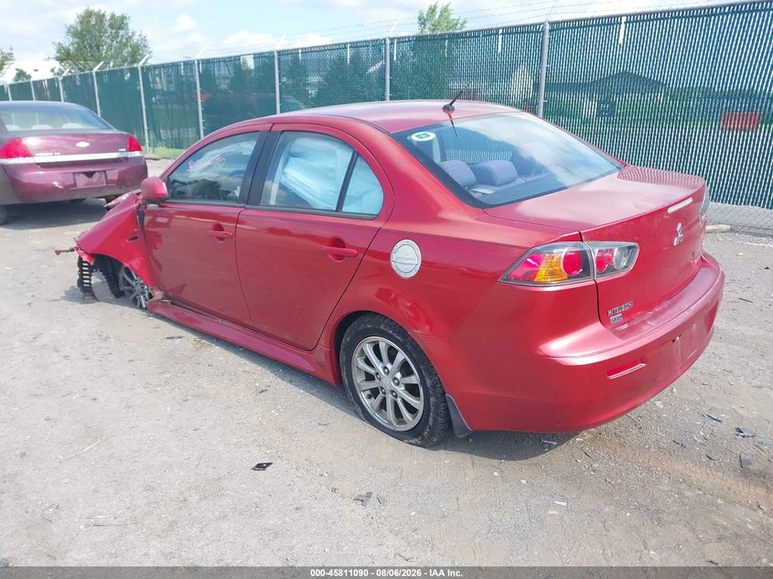 Vin: ja32v2fw1cu009822, lot: 46309936, mitsubishi lancer se 20123